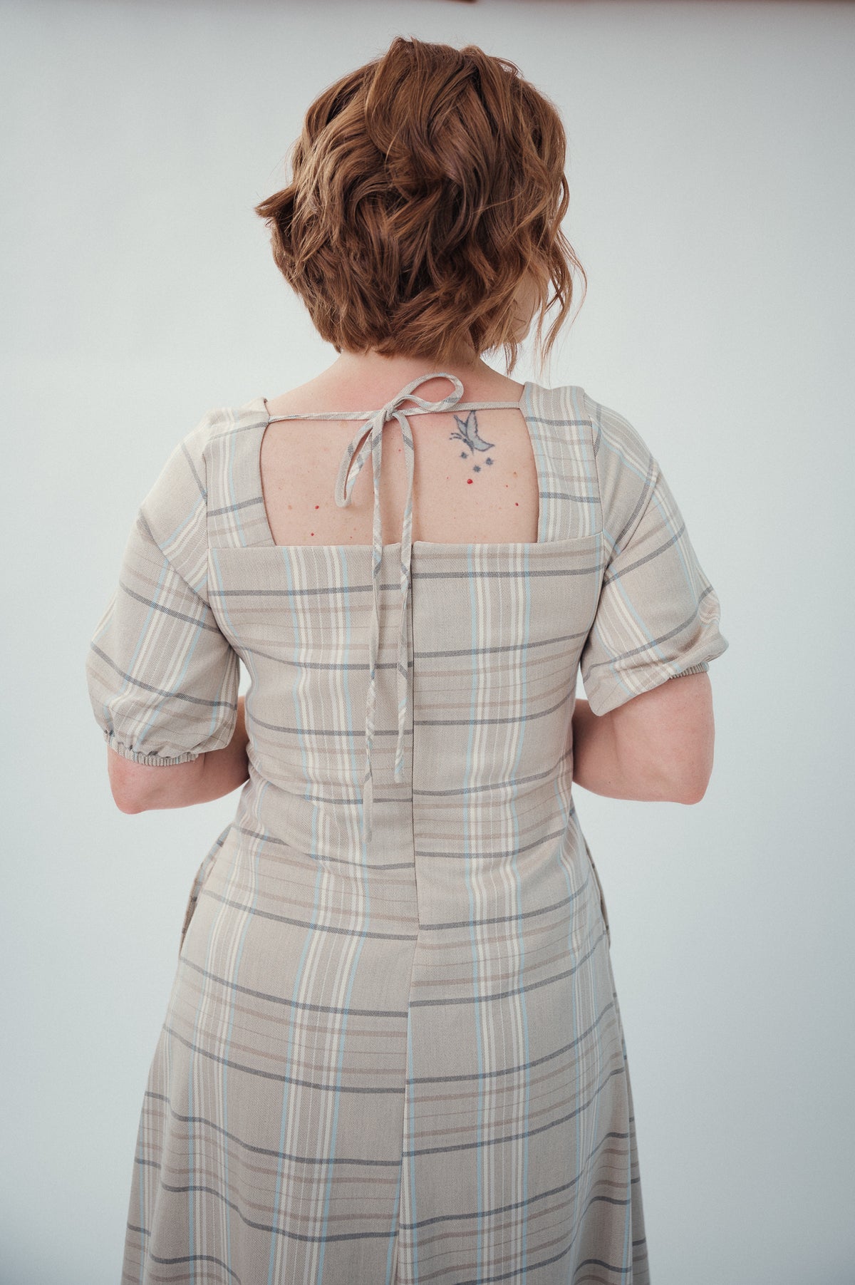 Vestido Florença Bege